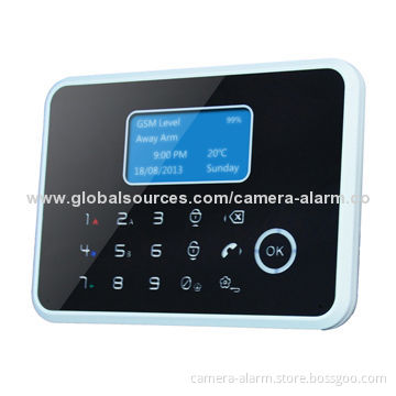 Wireless 868MHz GSM PSTN Wired Intruder Alarm with iPhone and Android App Operation
